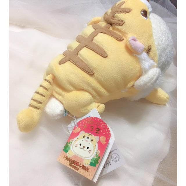 𓊆 新品ゆるかわしろたんトラさん🐯♡︎ぬいぐるみ 𓊇  エンタメ/ホビーのおもちゃ/ぬいぐるみ(ぬいぐるみ)の商品写真