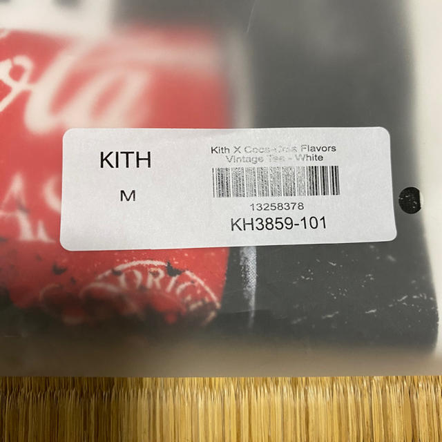 【M】KITH COCA COLA FLAVORS VINTAGE TEE 白 メンズのトップス(Tシャツ/カットソー(半袖/袖なし))の商品写真