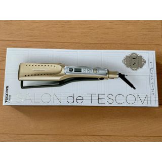 テスコム(TESCOM)のTESCOM TTH2600 N マイナスイオンヘアーアイロン ゴールド 未使用(ヘアアイロン)