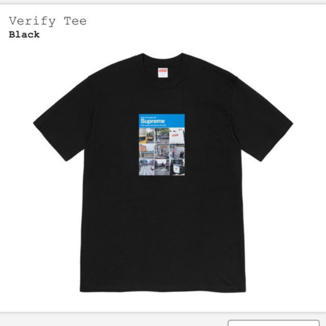 Supreme Verify Tee Mサイズ