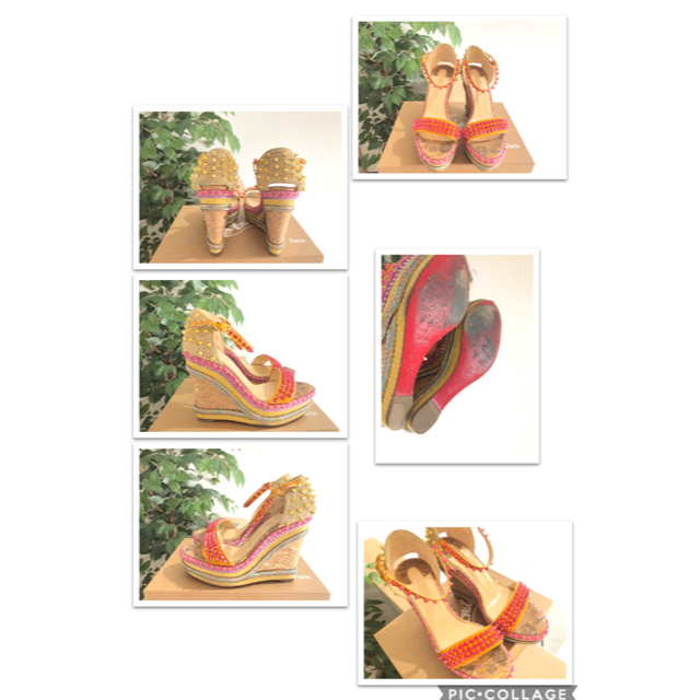 Christian Louboutin(クリスチャンルブタン)のルブタン スタッズ サンダル レディースの靴/シューズ(サンダル)の商品写真
