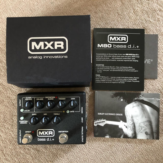 MXR M Bass D.I.+プリアンプ 印象のデザイン