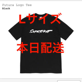 シュプリーム(Supreme)のSupreme  Futura Logo Tee 黒　Lサイズ(Tシャツ/カットソー(半袖/袖なし))