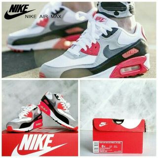 ナイキ(NIKE)のGirls NIKE AIRMAX90(スニーカー)