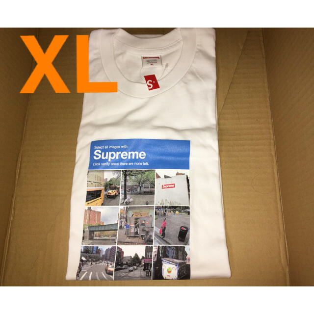 Supreme Verify Tee White XLTシャツ/カットソー(半袖/袖なし)