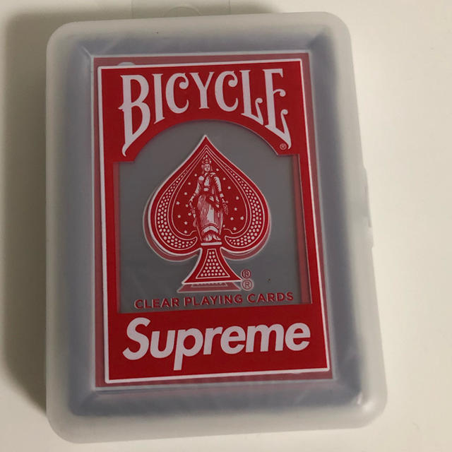シュプリーム　Bycycle Clear Playing cards トランプ