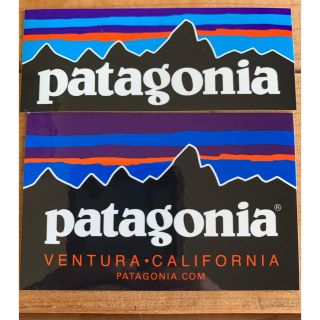 パタゴニア(patagonia)のパタゴニア　ステッカー　2枚　正規品(ステッカー)