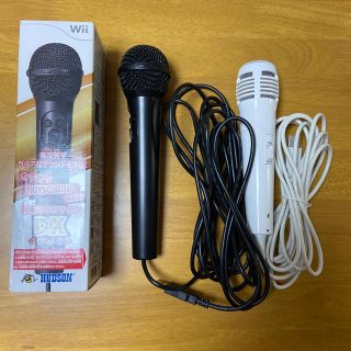 ウィー(Wii)のカラオケ　マイク　JOYSOUND  Wii専用 USBマイク(家庭用ゲームソフト)