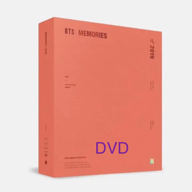 CDDVD BTS MEMORIES OF 2019 トレカなし