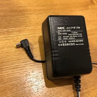 エヌイーシー(NEC)のNEC ACアダプタ D41-09-500 DC9V 500mA(変圧器/アダプター)