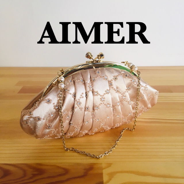 【新品】【AIMER】エメ パーティバッグ ハンドバッグ | フリマアプリ ラクマ