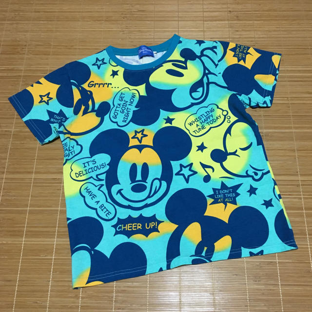 Disney(ディズニー)の東京ディズニーリゾート  ミッキーＴシャツ 140 《美品》 キッズ/ベビー/マタニティのキッズ服男の子用(90cm~)(Tシャツ/カットソー)の商品写真