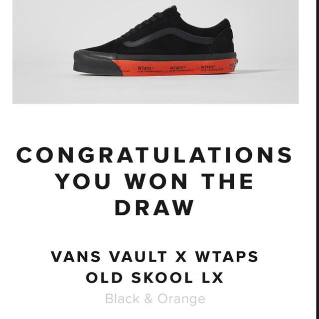 VANS VAULT X WTAPS OLD SKOOL LX 27.5cmメンズ