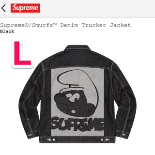 シュプリーム(Supreme)のSupreme®/Smurfs™ Denim Trucker Jacket(Gジャン/デニムジャケット)