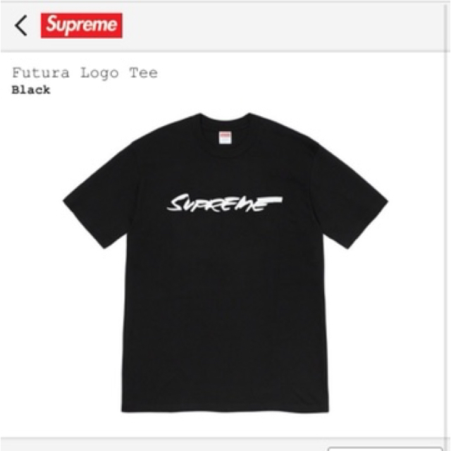 Tシャツ/カットソー(半袖/袖なし)supreme futura logo tee mサイズ