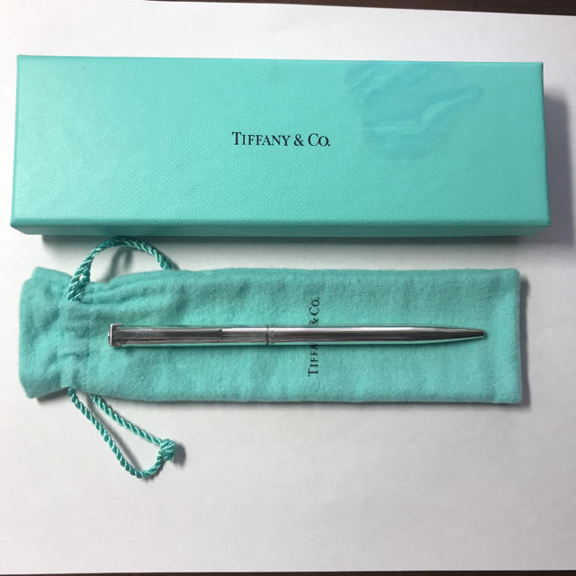 TIFFANY＆CO エグゼクティブＴクリップ　ボールペン　AG925