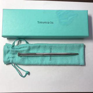 ティファニー(Tiffany & Co.)のTIFFANY＆CO エグゼクティブＴクリップ　ボールペン　AG925(ペン/マーカー)