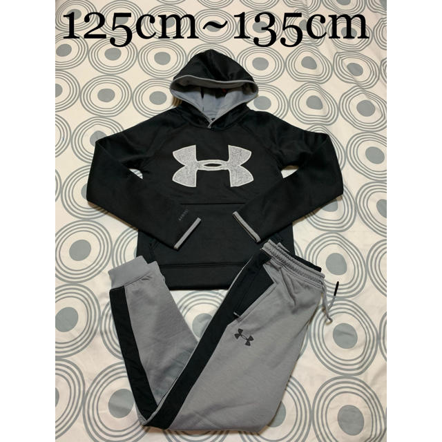 UNDER ARMOUR(アンダーアーマー)の[新品] アンダーアーマー ジュニア セットアップ (裏起毛) キッズ/ベビー/マタニティのキッズ服男の子用(90cm~)(ジャケット/上着)の商品写真