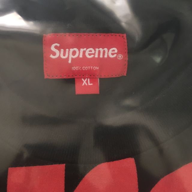 xl supreme bleed logo s/s top black 1