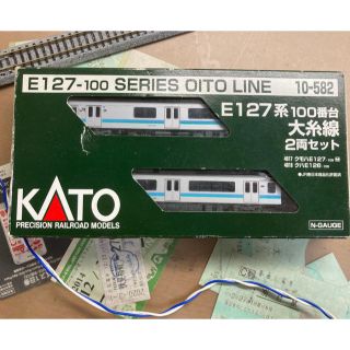 カトー(KATO`)のE127系100番代大糸線2両セット　(Nゲージ)(鉄道模型)