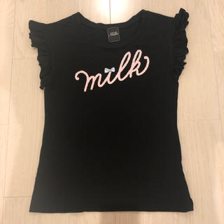 ミルク(MILK)のMILK ノースリーブ　(カットソー(半袖/袖なし))