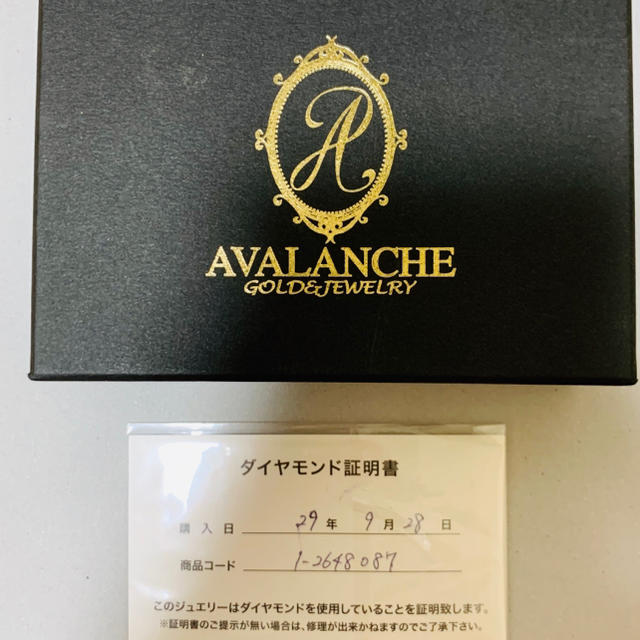 AVALANCHE アヴァランチ 10K ダイヤモンドネックレス 2