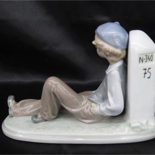 美品　LLADRO リヤドロ 気晴らし 5399 フィギュリン