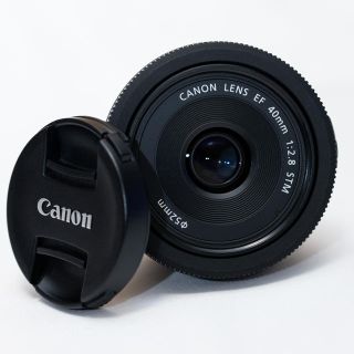 【保護フィルター付】CANON EF40mm F2.8 STM キヤノン 単焦点