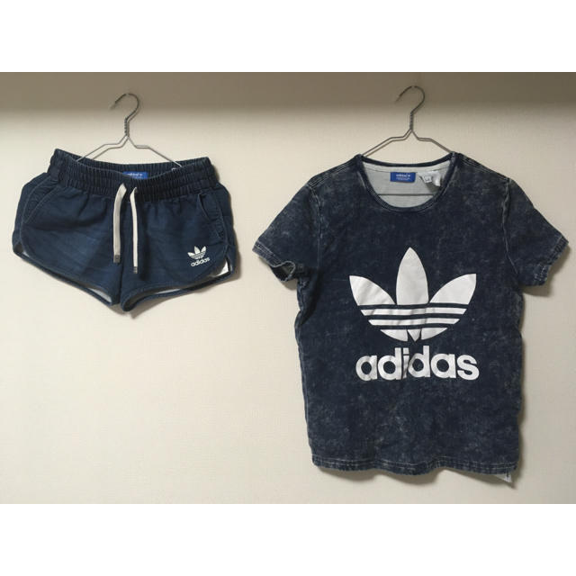 激レア】adidas originals デニム調 セットアップ レディース トップス