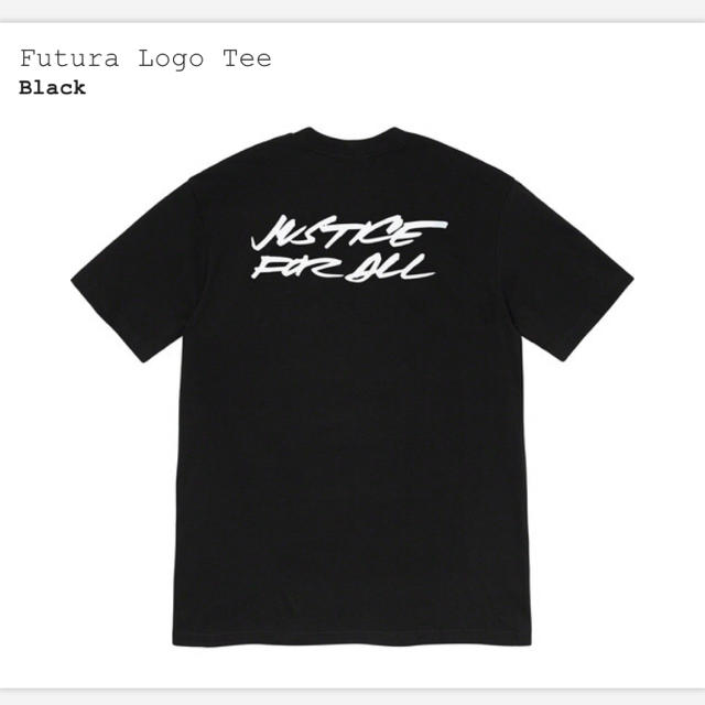 Supreme(シュプリーム)のM 黒 Supreme Futura ロゴ Tシャツ フューチュラ シュプリーム メンズのトップス(Tシャツ/カットソー(半袖/袖なし))の商品写真