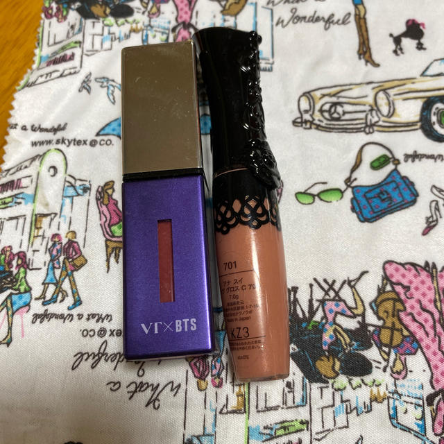 ANNA SUI(アナスイ)のVT×BTS  アナスイリップグロスセット コスメ/美容のベースメイク/化粧品(リップグロス)の商品写真