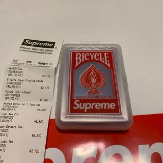 シュプリーム(Supreme)のSupreme bicycle clear playing cards(トランプ/UNO)