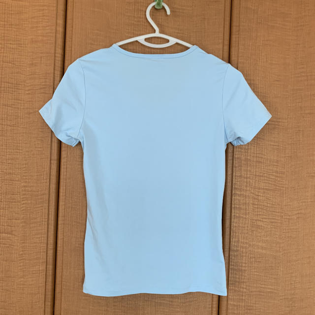UNIQLO(ユニクロ)のユニクロ　ドライTシャツ S （ライトブルー） レディースのトップス(Tシャツ(半袖/袖なし))の商品写真