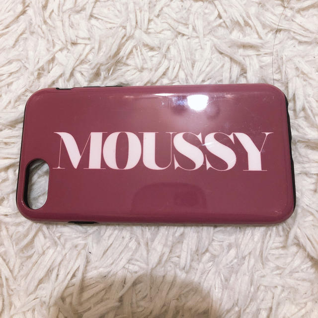 moussy(マウジー)のMOUSSY iPhone7/8ケース スマホ/家電/カメラのスマホアクセサリー(iPhoneケース)の商品写真