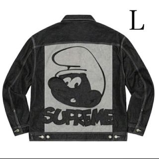 シュプリーム(Supreme)のSupreme®/Smurfs™ Denim Trucker Jacket(Gジャン/デニムジャケット)