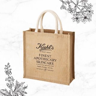 キールズ(Kiehl's)のキールズ　エコバッグ　麻　kiehl’s ジュート　バッグ(エコバッグ)