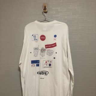 Lサイズciatre hamburger L/S Tee(Tシャツ/カットソー(七分/長袖))