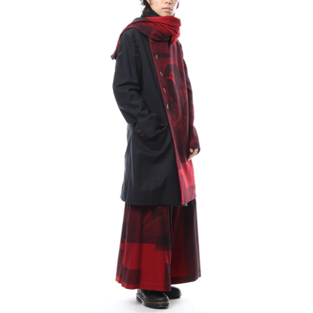 Yohji Yamamoto 18AW 赤フラノコート