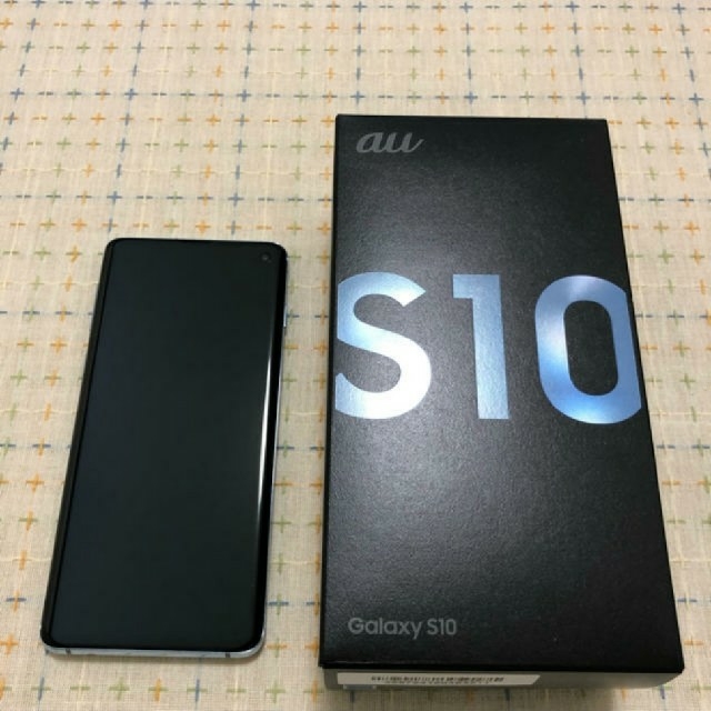 Galaxy S10 SIMフリー プリズムブルー 美品スマートフォン本体