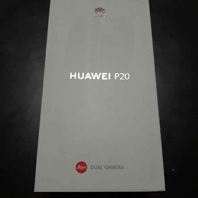 【新品】HUAWEI P20 black　 4GB/128GB EML-L29 1