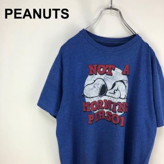 ピーナッツ(PEANUTS)の【夏物セール】ピーナッツ☆スヌーピー デカロゴ キャラクター Tシャツ(Tシャツ/カットソー(半袖/袖なし))