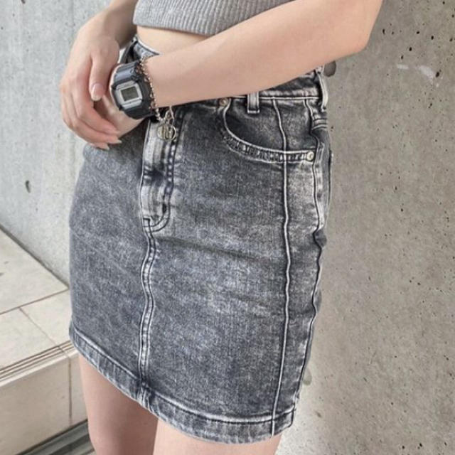 juemi denim skirt