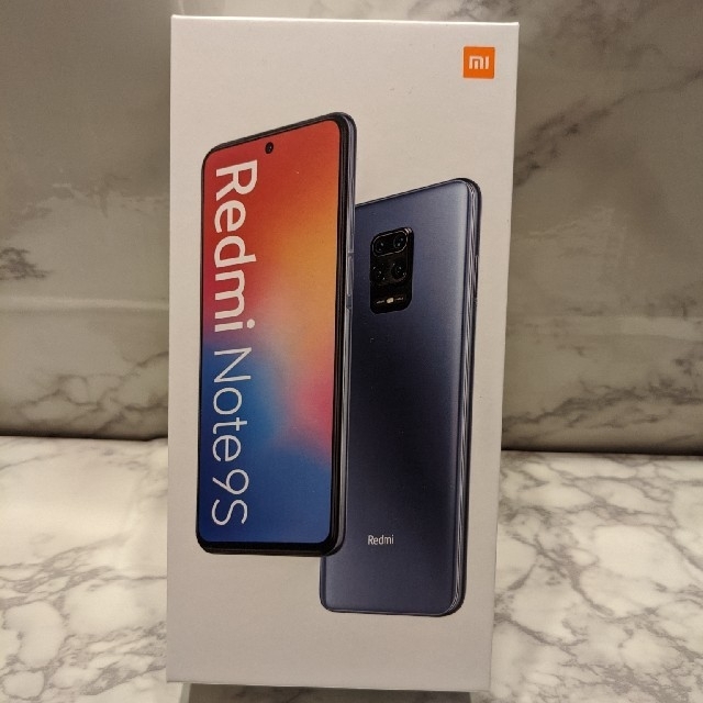 Redmi Note 9S ホワイト RAM4GB ROM64GB　国内版