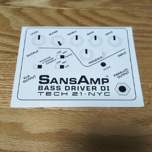 Sans Amp BASS DRIVER DI 1