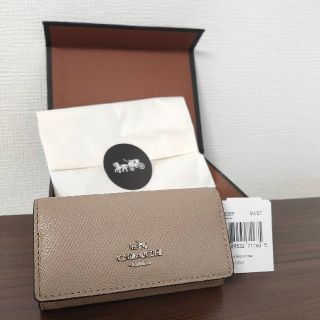 コーチ(COACH)の【n-----n様専用】COACH キーケース＊ベージュ(キーケース)