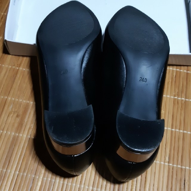 GU(ジーユー)のブラックパンプス レディースの靴/シューズ(ハイヒール/パンプス)の商品写真