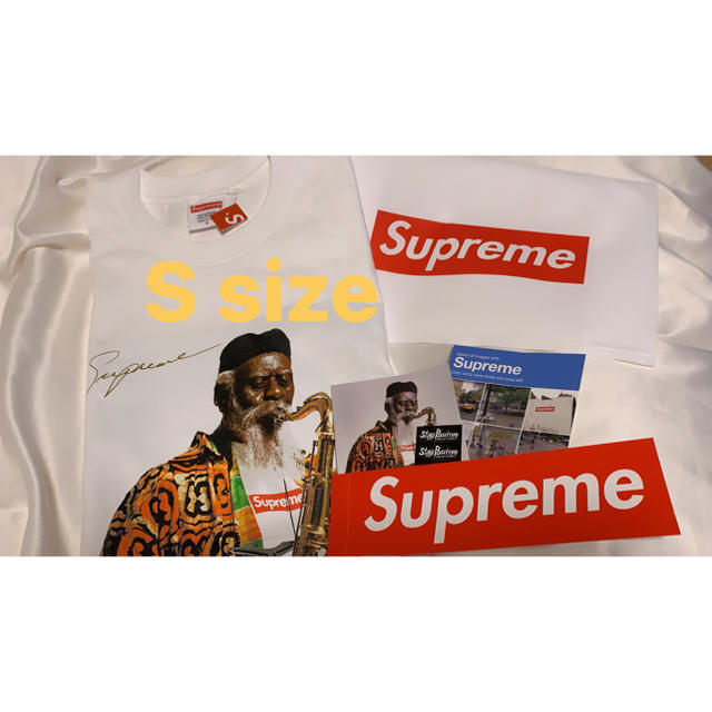 Supreme Pharoah Sanders tee ブラック