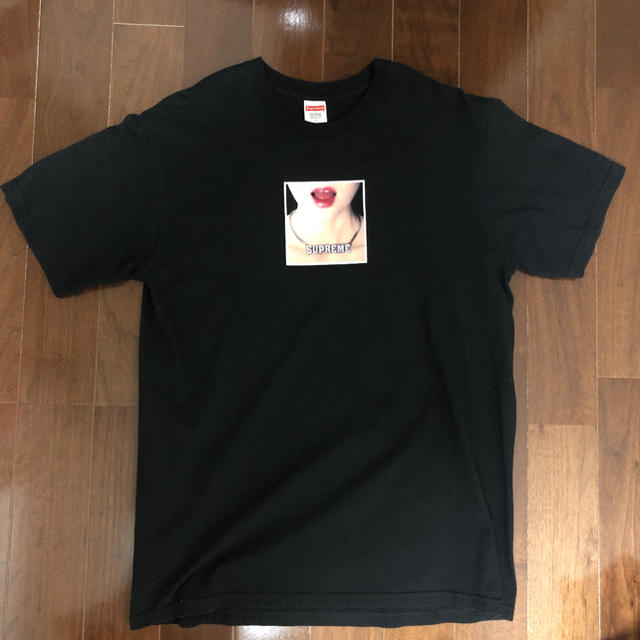 supreme necklace tee  18ss