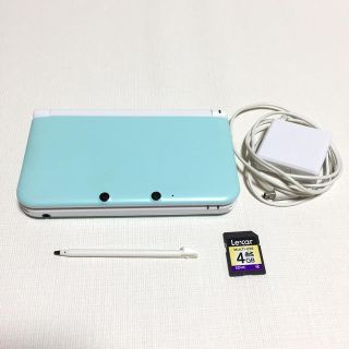 ニンテンドー3DS(ニンテンドー3DS)のマヨ玉monk様専用☆任天堂 3DS LL ミントグリーン 美品 本体 (携帯用ゲーム機本体)