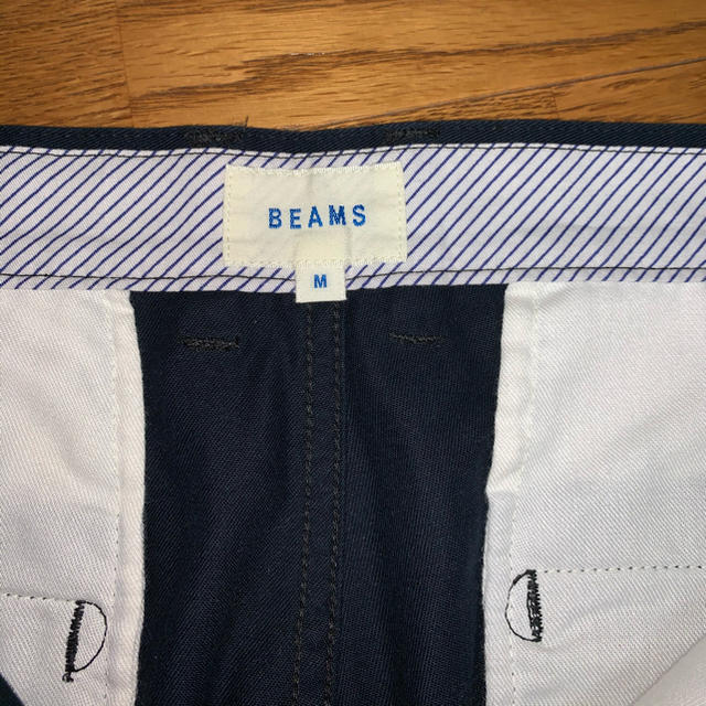 BEAMS(ビームス)のビームス　ショートパンツ　ネイビー　未使用 メンズのパンツ(ショートパンツ)の商品写真